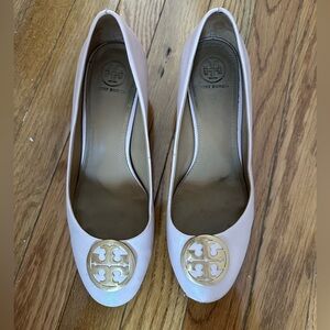 Tory Burch pink heels